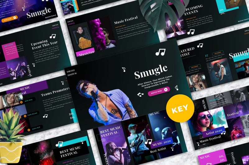 smugle-musician-keynote-templates