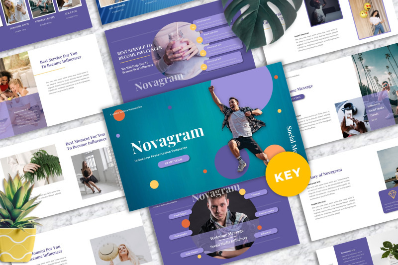 novagram-influencer-keynote-templates