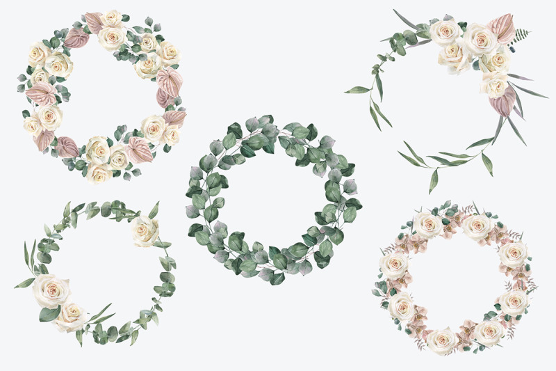 watercolor-roses-and-orchids-wreaths