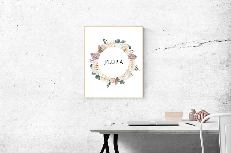 watercolor-roses-and-orchids-frames