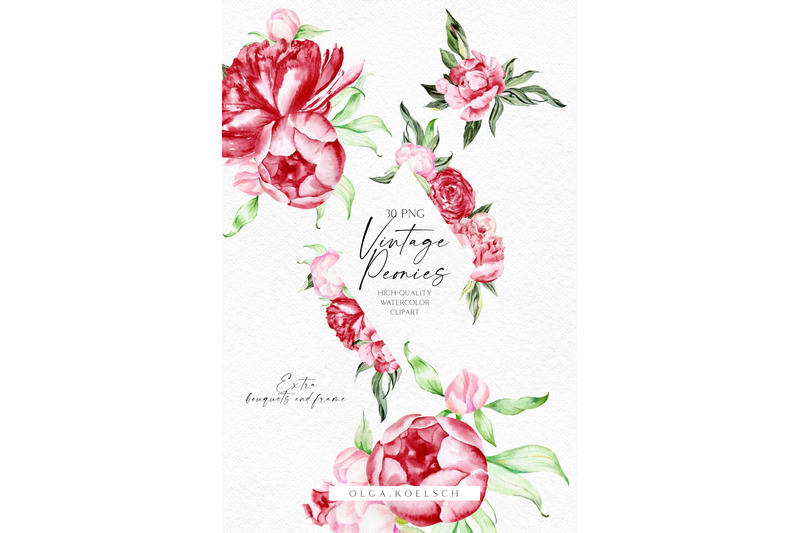 watercolor-boho-peonies-clipart-watercolor-burgundy-and-blush-flowers-png-floral-boho-wedding-clipart-mother-039-s-day-card-diy