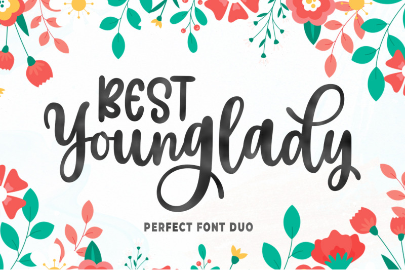 best-younglady-font-duo