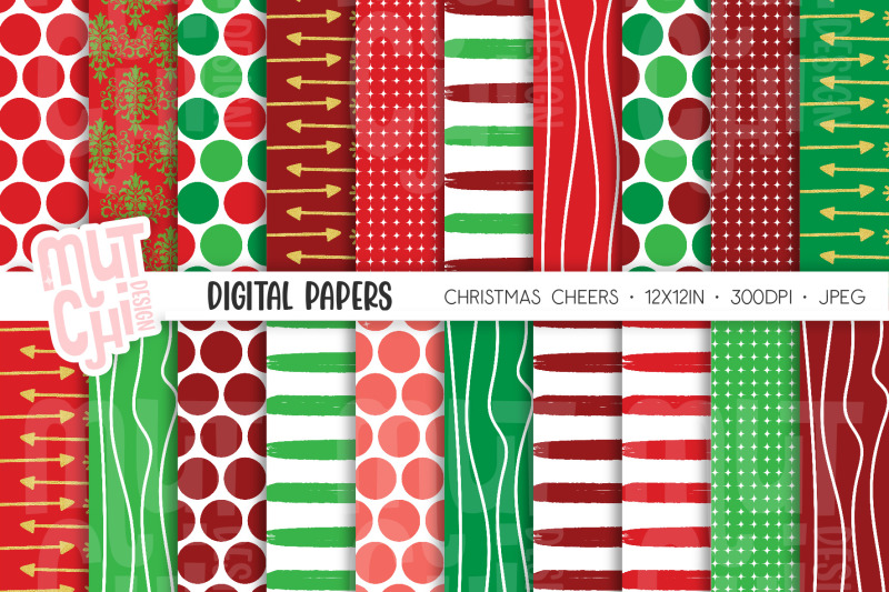 christmas-cheers-digital-papers