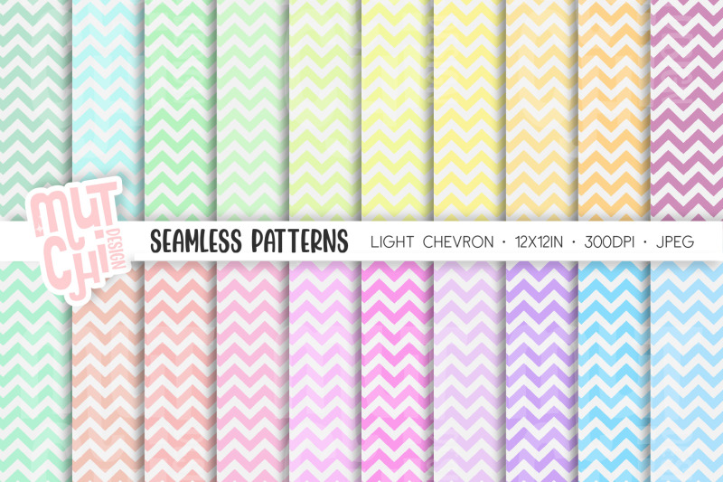 light-pastel-chevron-patterns