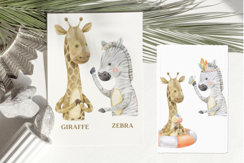 wonder-journey-cute-safari-baby-animals-watercolor