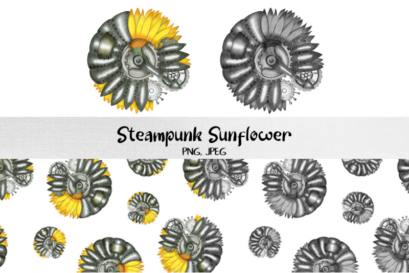 hand-drawn-steampunk-sunflower-png