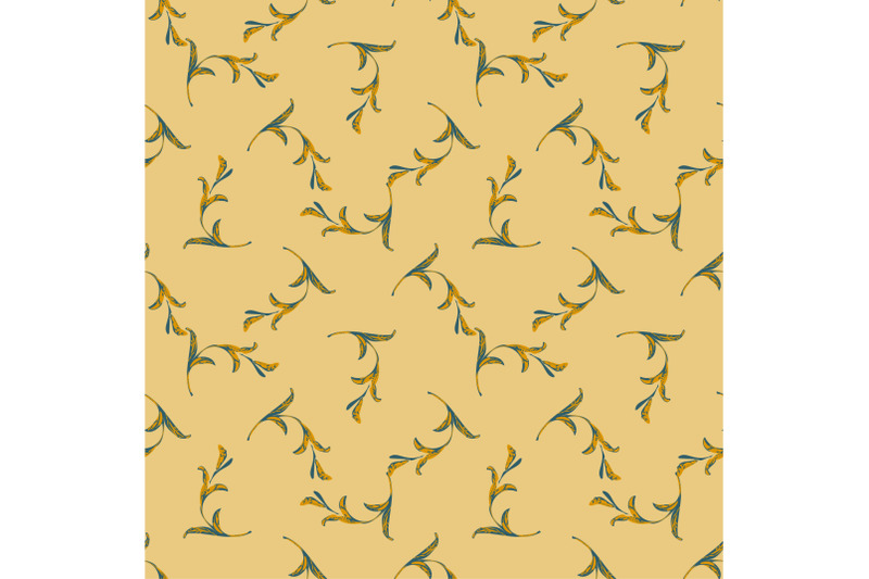 drawing-branches-with-leaves-in-yellow-colors-plant-seamless-pattern