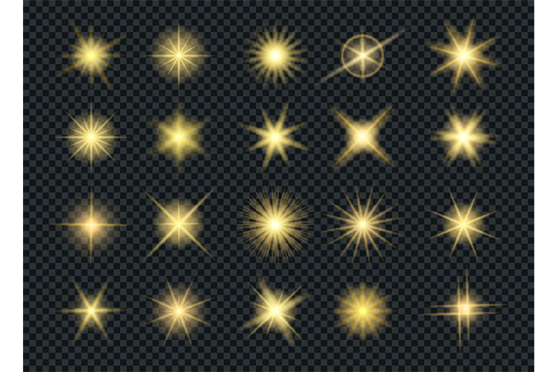 sunshine-glowing-gold-stars-effects