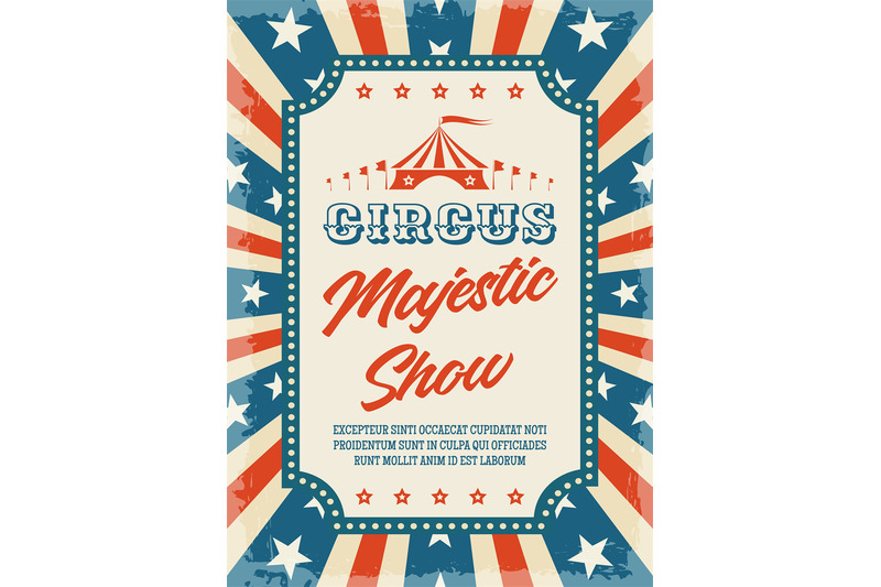 circus-retro-poster