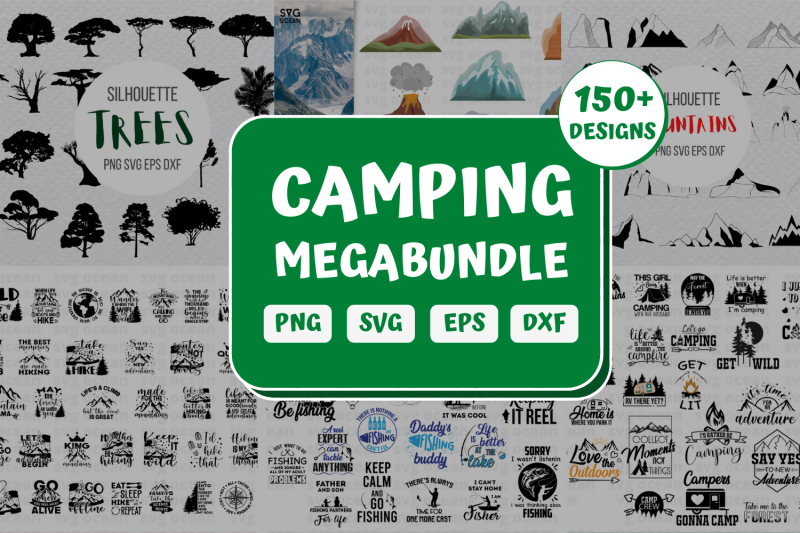 camping-svg-megabundle