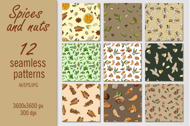 spices-and-nuts-patterns