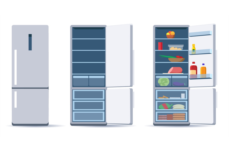 flat-refrigerators-set