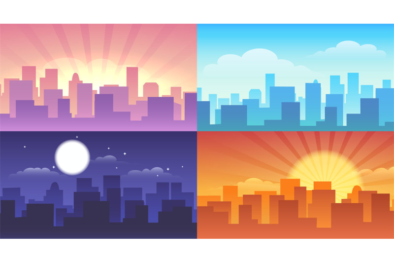 night-and-daytime-cityscape