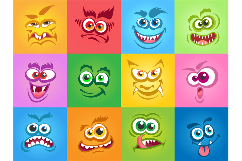 emotions-monsters-faces