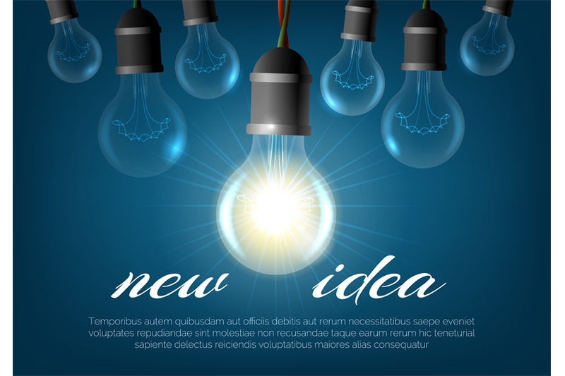 realistic-lightbulb-background