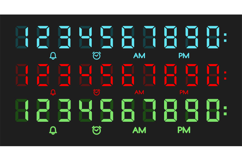 color-electronic-calculator-numbers