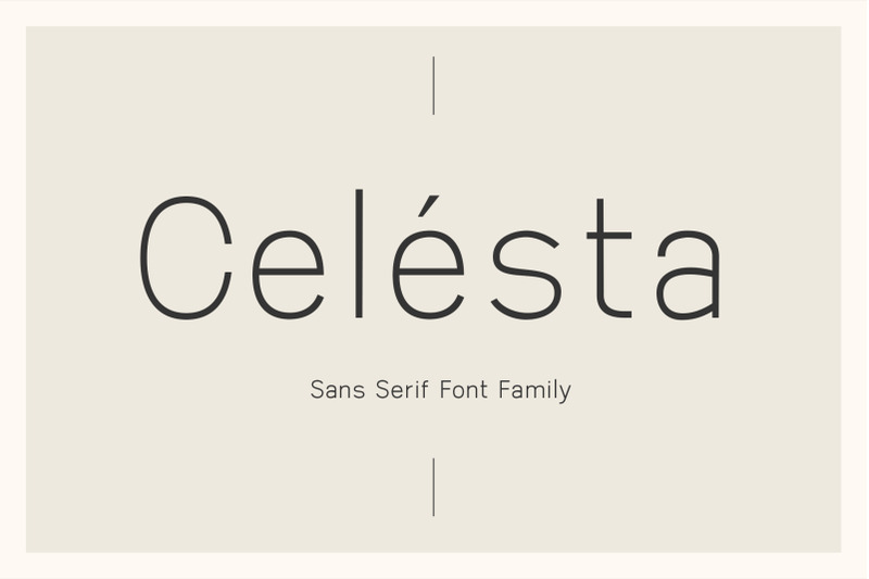 celesta-sans-serif-font