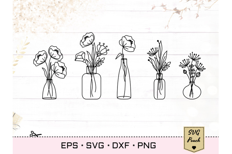 wildflowers-in-vases-bundle-svg-set