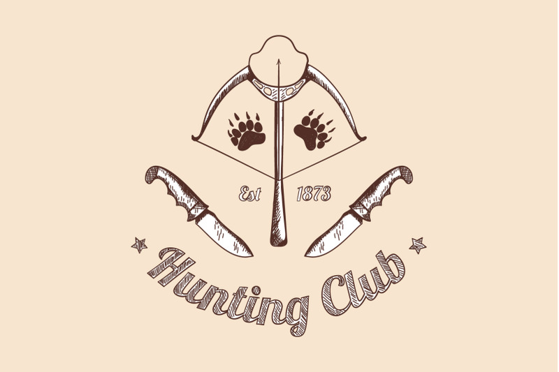 5-hunting-retro-sketch-designs