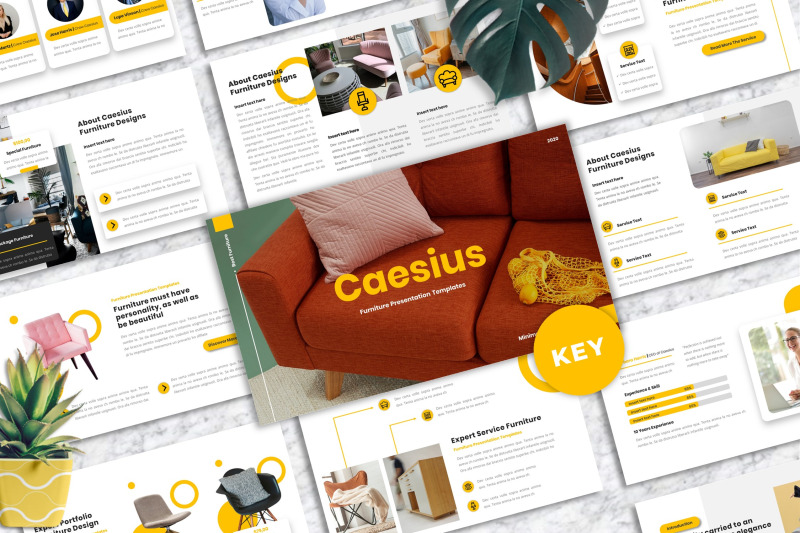 caesius-furniture-keynote-templates