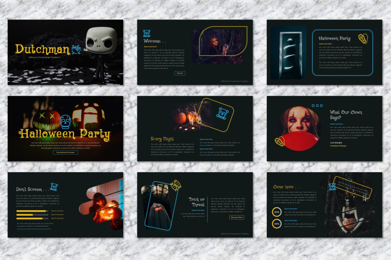 dutchman-halloween-keynote-templates