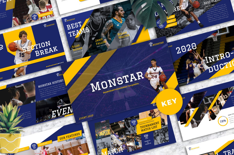 monstar-basketball-sport-keynote-templates