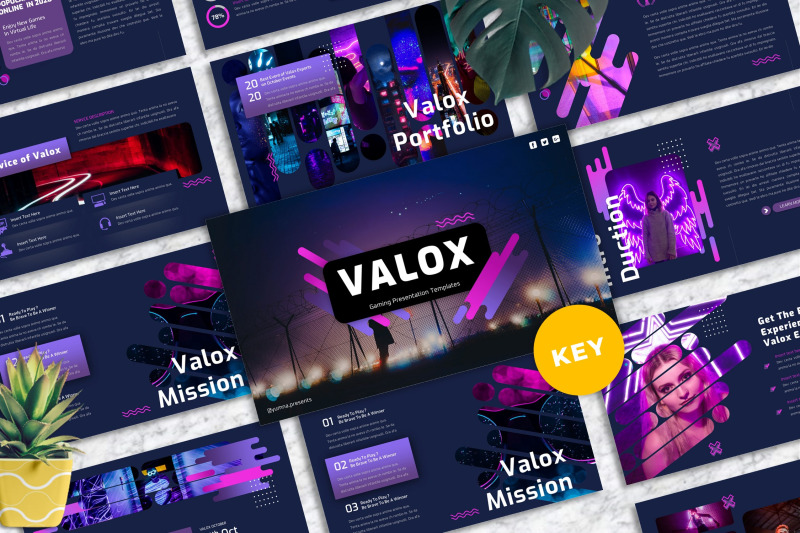 valox-gaming-keynote-template