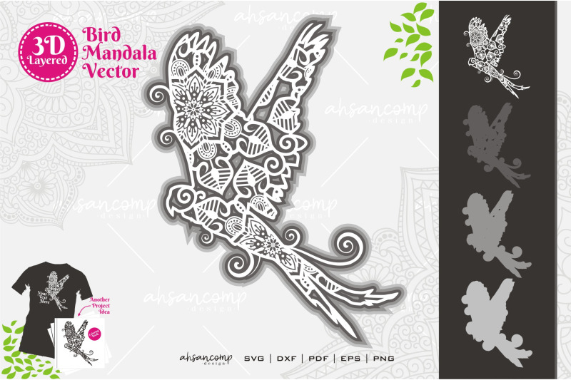 parrot-mandala-svg-3d-layered-4