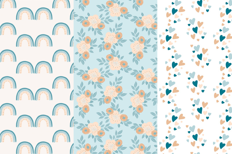 baby-seamless-patterns-baby-digital-paper-baby-sublimation-backgro