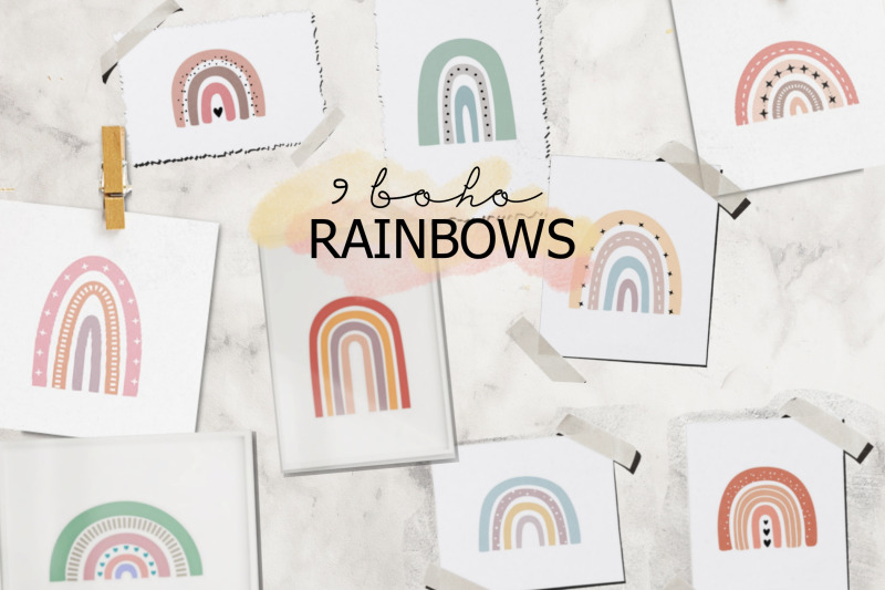 boho-rainbow-svg-cut-file-rainbow-illustrations