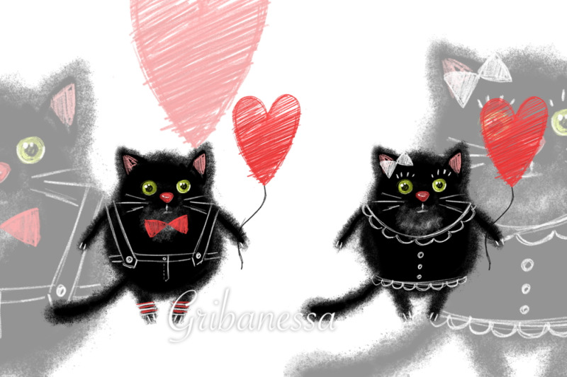 black-cats-clipart-seamless-patterns-with-cats