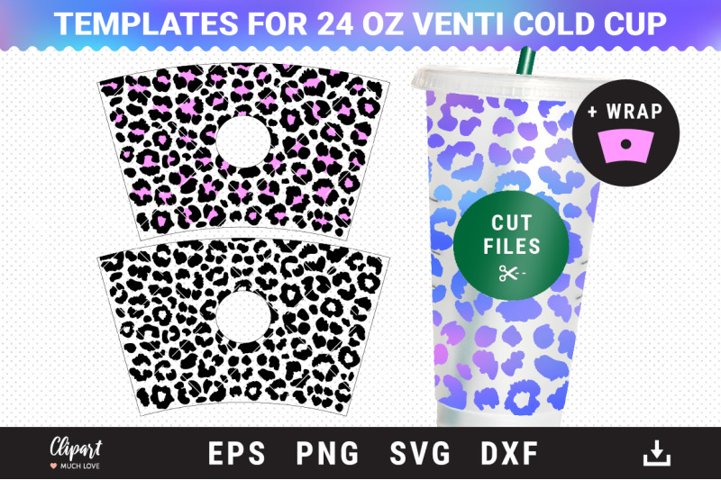 full-pre-sized-wrap-venti-cold-cup-24-oz-leopard-print-svg
