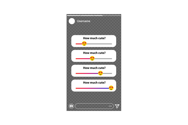 social-media-slider-polls-interface-template-emoji-sliders-with-hear