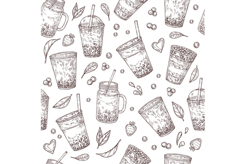 boba-tea-pattern-asian-drinks-background-bubble-milk-shake-fresh-co