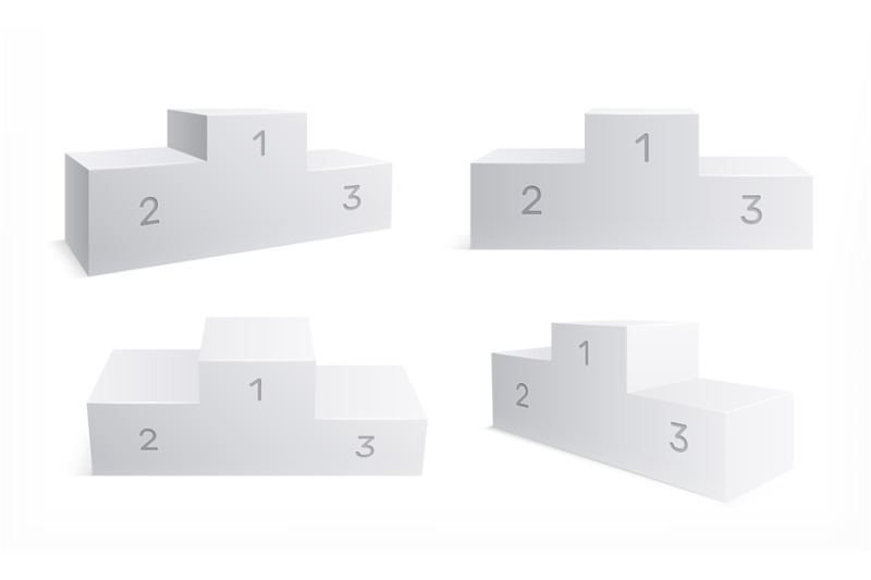 winner-podium-isolated-stairs-prize-award-pedestals-3d-projections