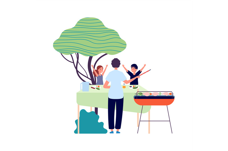 bbq-party-parent-and-children-eating-on-nature-backyard-picnic-kid