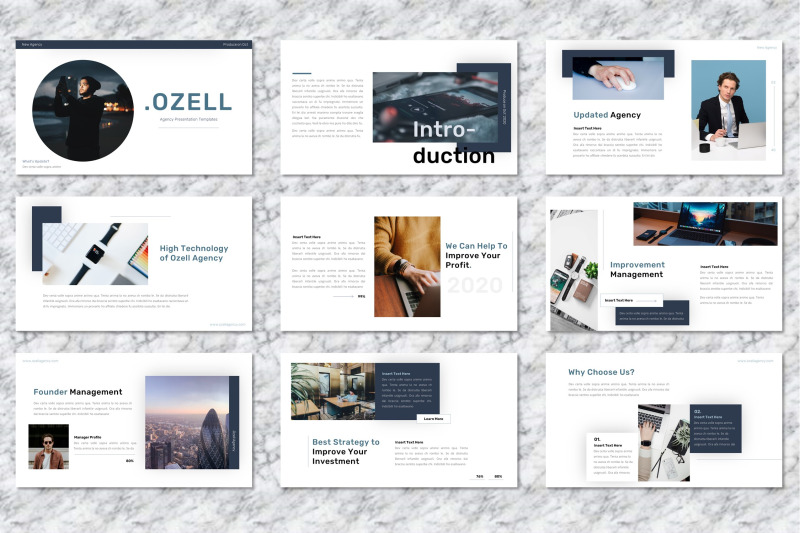 ozell-agency-keynote-templates