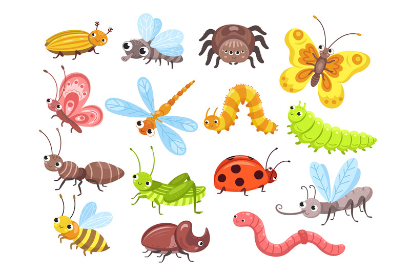 cartoon-insects-fly-bug-cute-butterfly-and-beetle-funny-garden-anim