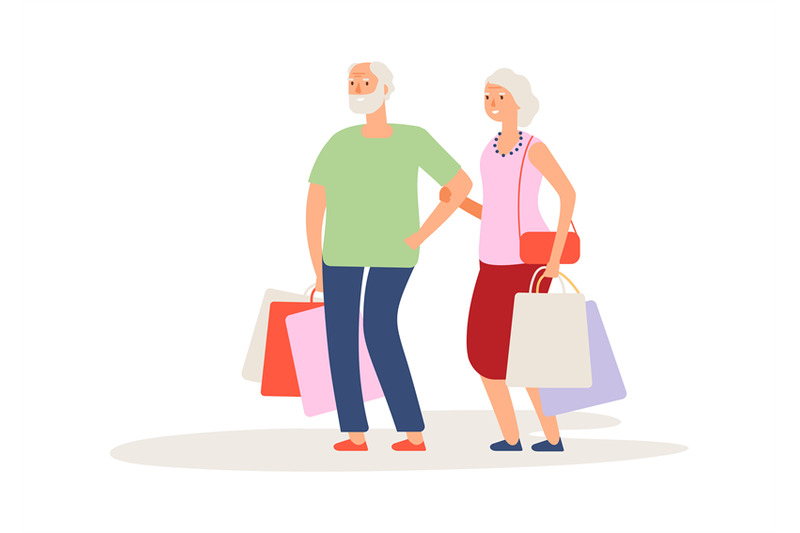 shopping-time-elderly-couple-purchases-customers-with-bags-grandmot