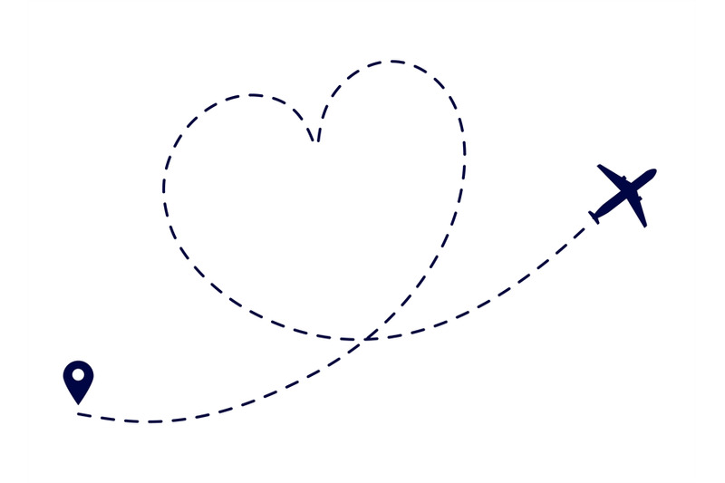 heart-plane-route-love-plane-path-airplane-flying-destination-lovel