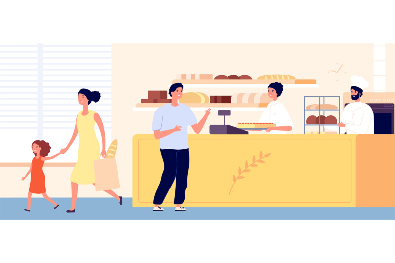 bakery-shop-small-bread-store-interior-woman-man-buy-snack-flat-bak