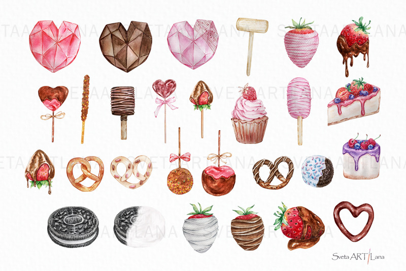 breakable-hearts-and-chocolate-covered-strawberry-clipart