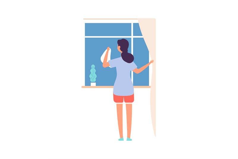 woman-washing-window-housework-cleaning-service-worker-flat-female