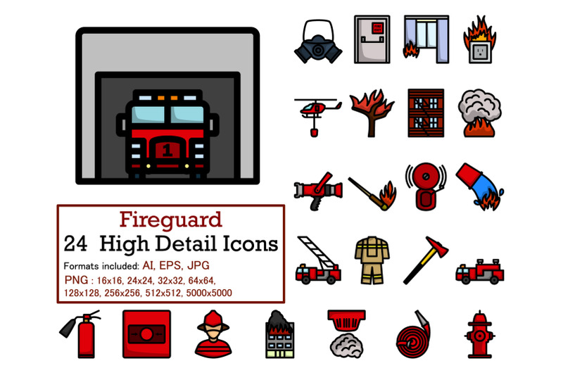 fireguard-icon-set