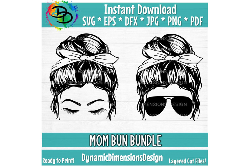 mom-bun-png-messy-hair-cricut-cricut-svg-silhouette-svg-leopard