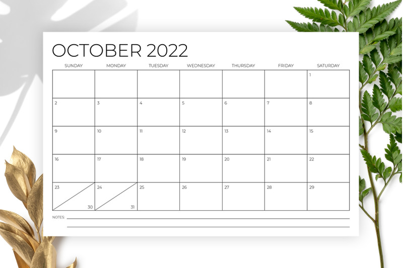 11 x 17 inch modern 2022 calendar by running with foxes thehungryjpegcom