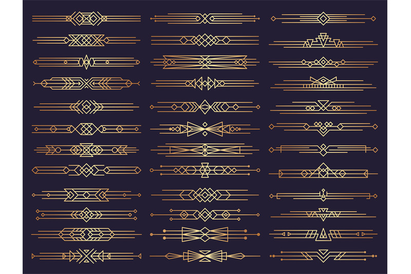 art-deco-borders-retro-dividers-shapes-decorative-ornament-elements-a