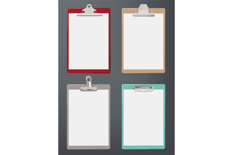 clipboard-realistic-paper-blank-tablet-office-supplies-sheet-clipboar