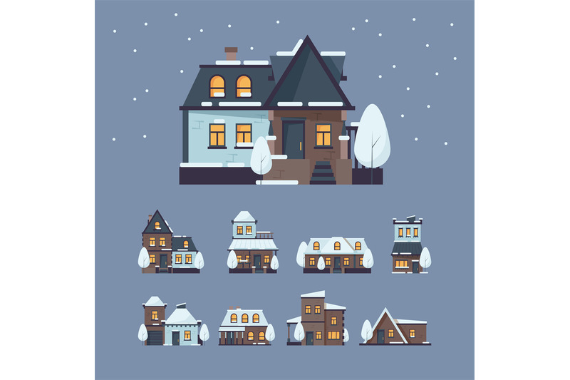 frozen-houses-christmas-winter-buildings-with-snow-cap-from-snowflake