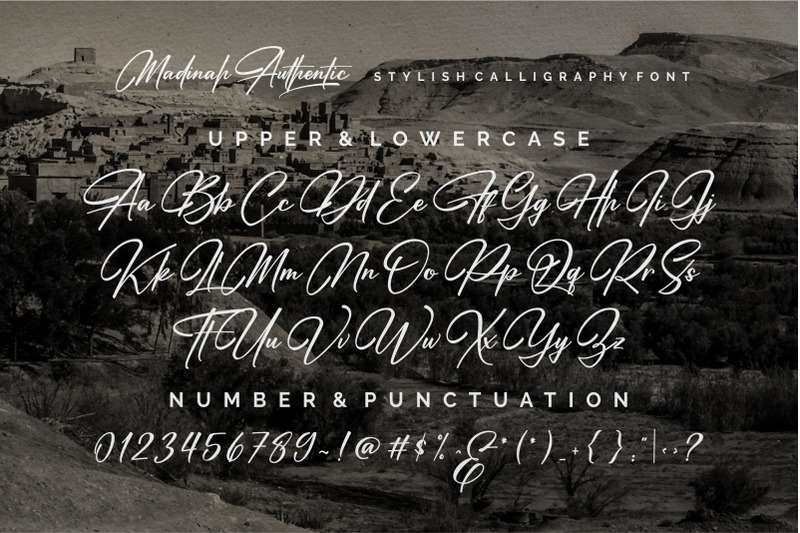 madinah-authentic-stylish-font